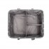 EB2048 - Kono Baby Nappy Caddy Organiser With Storage - Star Print Grey